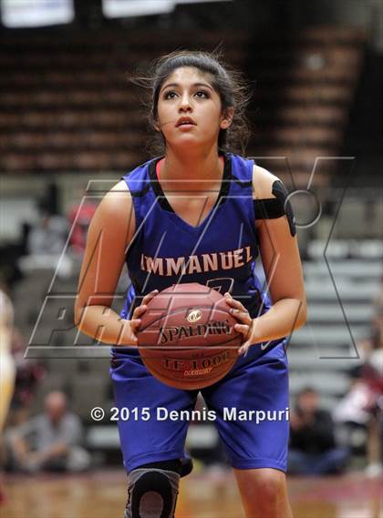 Thumbnail 3 in Immanuel vs Orosi (CIF Central  D4 Final) photogallery.