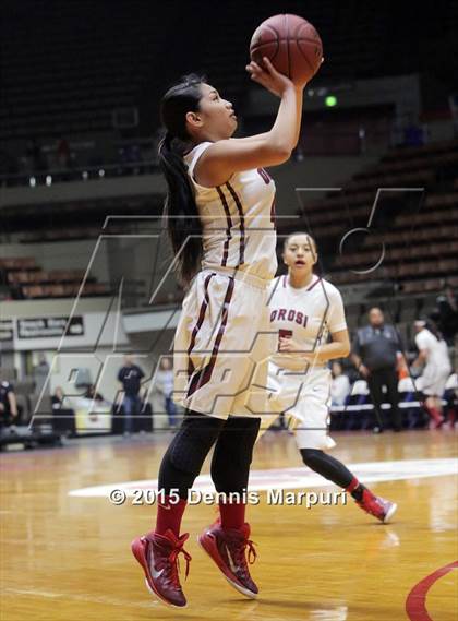 Thumbnail 2 in Immanuel vs Orosi (CIF Central  D4 Final) photogallery.