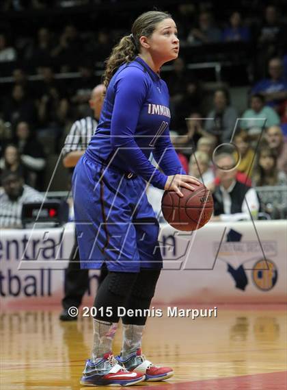 Thumbnail 2 in Immanuel vs Orosi (CIF Central  D4 Final) photogallery.