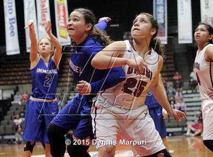 Thumbnail 3 in Immanuel vs Orosi (CIF Central  D4 Final) photogallery.