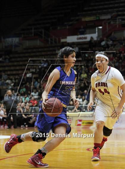 Thumbnail 3 in Immanuel vs Orosi (CIF Central  D4 Final) photogallery.