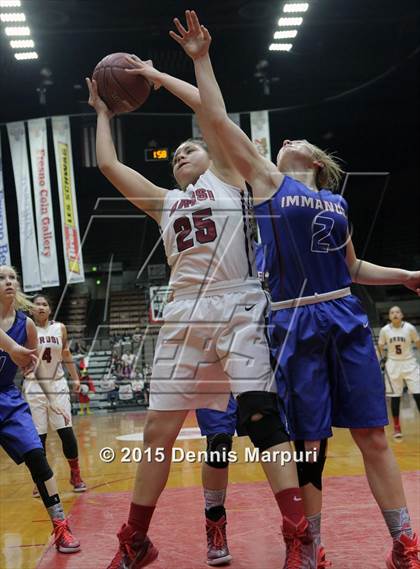 Thumbnail 3 in Immanuel vs Orosi (CIF Central  D4 Final) photogallery.