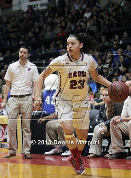 Thumbnail 2 in Immanuel vs Orosi (CIF Central  D4 Final) photogallery.