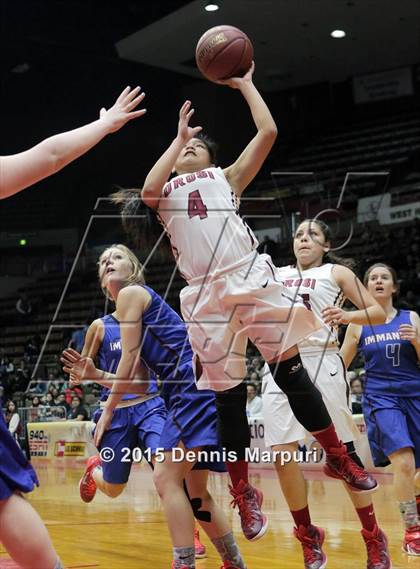 Thumbnail 2 in Immanuel vs Orosi (CIF Central  D4 Final) photogallery.