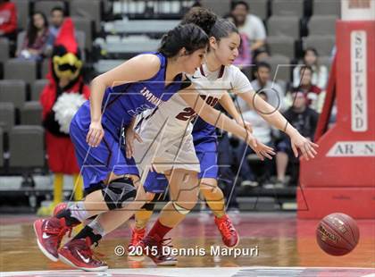 Thumbnail 1 in Immanuel vs Orosi (CIF Central  D4 Final) photogallery.