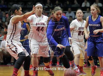 Thumbnail 3 in Immanuel vs Orosi (CIF Central  D4 Final) photogallery.