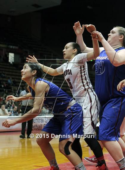 Thumbnail 3 in Immanuel vs Orosi (CIF Central  D4 Final) photogallery.