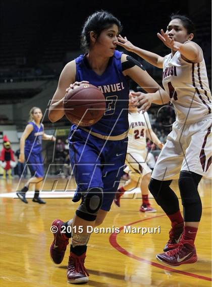 Thumbnail 2 in Immanuel vs Orosi (CIF Central  D4 Final) photogallery.