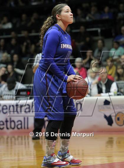 Thumbnail 1 in Immanuel vs Orosi (CIF Central  D4 Final) photogallery.