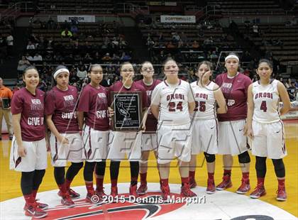 Thumbnail 3 in Immanuel vs Orosi (CIF Central  D4 Final) photogallery.