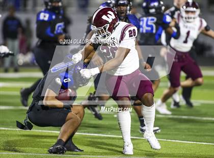 Thumbnail 3 in Wylie vs. North Forney (UIL 6A Football Bi-District Playoff) photogallery.