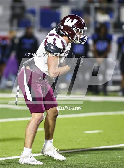 Thumbnail 2 in Wylie vs. North Forney (UIL 6A Football Bi-District Playoff) photogallery.