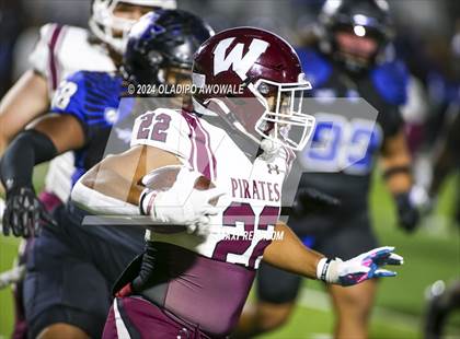 Thumbnail 3 in Wylie vs. North Forney (UIL 6A Football Bi-District Playoff) photogallery.