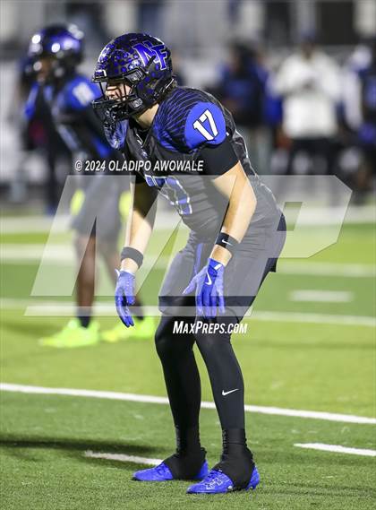 Thumbnail 3 in Wylie vs. North Forney (UIL 6A Football Bi-District Playoff) photogallery.