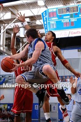 Thumbnail 2 in Colony vs Villa Park (MLK Invitational) photogallery.