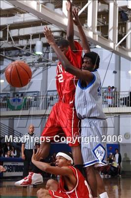 Thumbnail 3 in Colony vs Villa Park (MLK Invitational) photogallery.