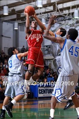Thumbnail 3 in Colony vs Villa Park (MLK Invitational) photogallery.