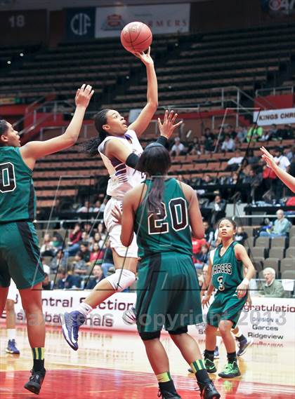 Thumbnail 2 in Ridgeview vs. Garces (CIF CS D2 Final) photogallery.