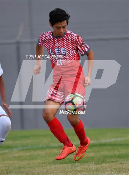 Thumbnail 1 in Central Catholic vs Lee (NEISD Tournament) photogallery.