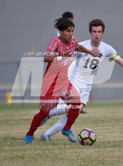 Thumbnail 2 in Central Catholic vs Lee (NEISD Tournament) photogallery.