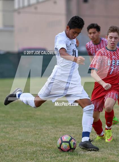 Thumbnail 2 in Central Catholic vs Lee (NEISD Tournament) photogallery.