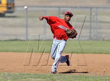 Thumbnail 1 in Gainesville vs. Dodd City (Bells Tournament) photogallery.