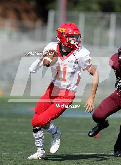 Thumbnail 1 in Chaminade vs. Christ the King photogallery.