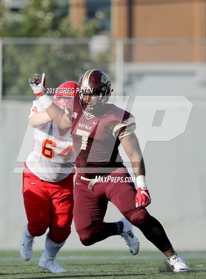 Thumbnail 1 in Chaminade vs. Christ the King photogallery.