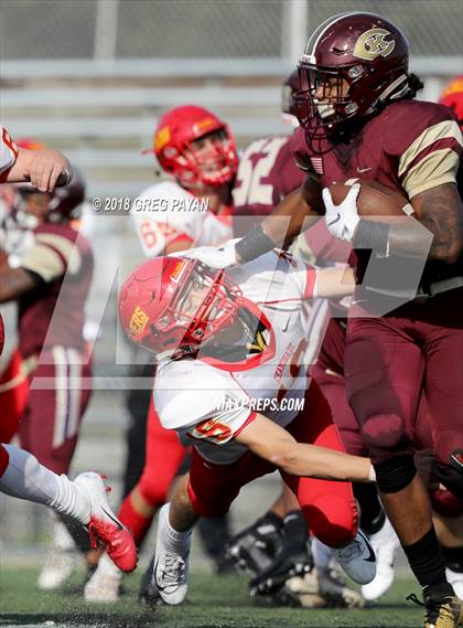 Thumbnail 1 in Chaminade vs. Christ the King photogallery.