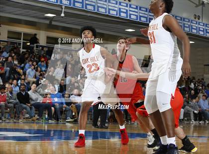 Thumbnail 3 in Oak Hill Academy vs Ensworth ( Dr Pepper TEN Classic) photogallery.