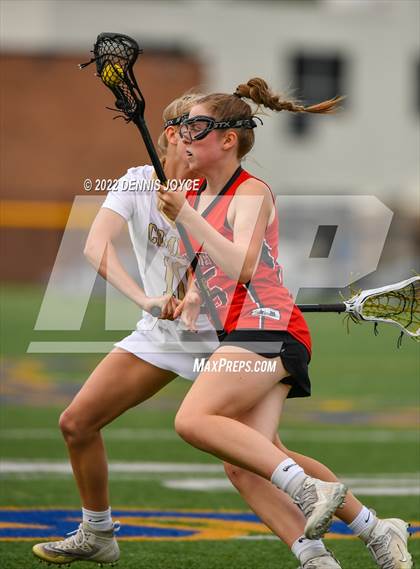 Thumbnail 3 in Rush-Henrietta vs. Penfield (NYSHSAA Section V Class A Semifinals) photogallery.
