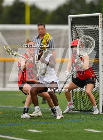 Thumbnail 2 in Rush-Henrietta vs. Penfield (NYSHSAA Section V Class A Semifinals) photogallery.