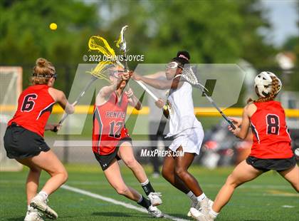 Thumbnail 3 in Rush-Henrietta vs. Penfield (NYSHSAA Section V Class A Semifinals) photogallery.