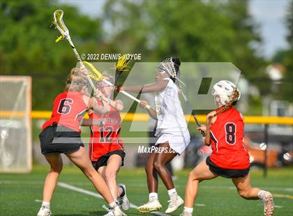 Thumbnail 2 in Rush-Henrietta vs. Penfield (NYSHSAA Section V Class A Semifinals) photogallery.