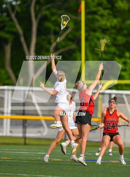 Thumbnail 3 in Rush-Henrietta vs. Penfield (NYSHSAA Section V Class A Semifinals) photogallery.
