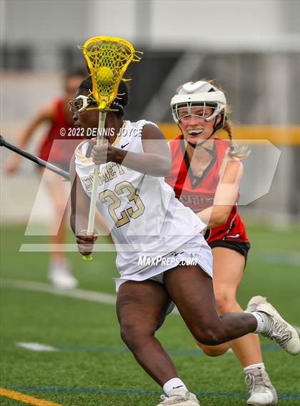 Thumbnail 1 in Rush-Henrietta vs. Penfield (NYSHSAA Section V Class A Semifinals) photogallery.