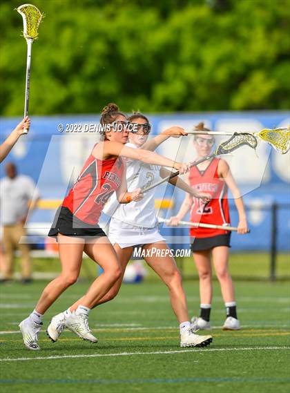 Thumbnail 3 in Rush-Henrietta vs. Penfield (NYSHSAA Section V Class A Semifinals) photogallery.