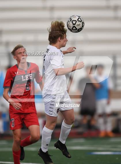 Thumbnail 1 in Lee [Robert E.] vs Lake Travis (UIL 6A Regional Quarterfinals) photogallery.