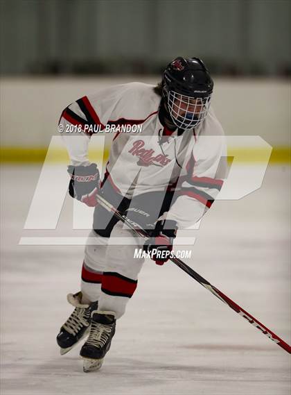 Thumbnail 2 in Eastern CT Eagles @ Redhawks photogallery.