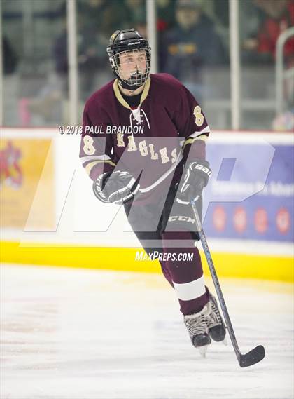 Thumbnail 2 in Eastern CT Eagles @ Redhawks photogallery.