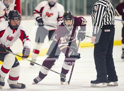 Thumbnail 2 in Eastern CT Eagles @ Redhawks photogallery.