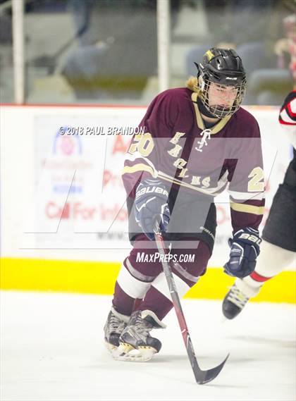 Thumbnail 3 in Eastern CT Eagles @ Redhawks photogallery.