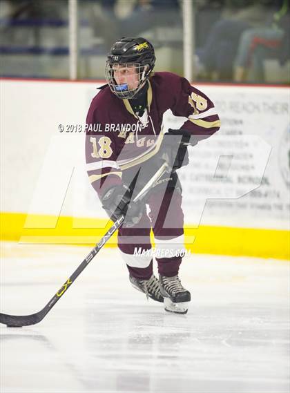 Thumbnail 2 in Eastern CT Eagles @ Redhawks photogallery.