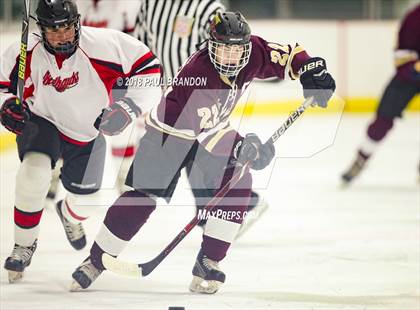 Thumbnail 1 in Eastern CT Eagles @ Redhawks photogallery.