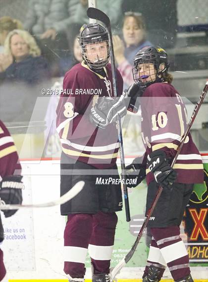 Thumbnail 2 in Eastern CT Eagles @ Redhawks photogallery.