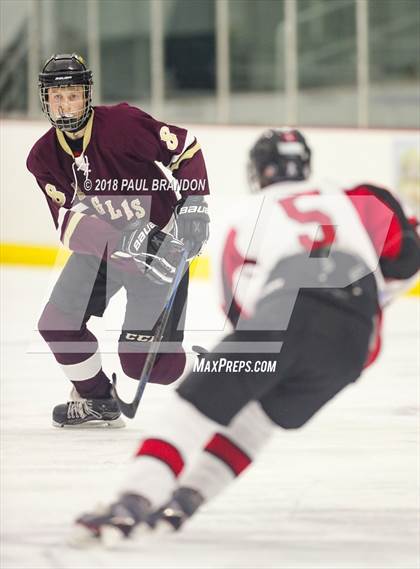 Thumbnail 1 in Eastern CT Eagles @ Redhawks photogallery.