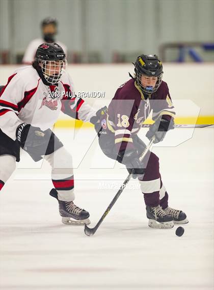 Thumbnail 2 in Eastern CT Eagles @ Redhawks photogallery.