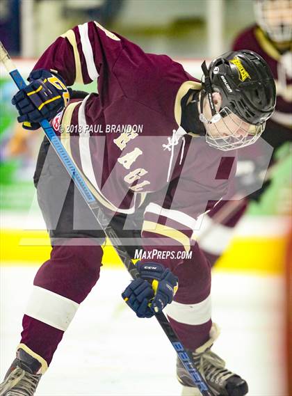 Thumbnail 2 in Eastern CT Eagles @ Redhawks photogallery.