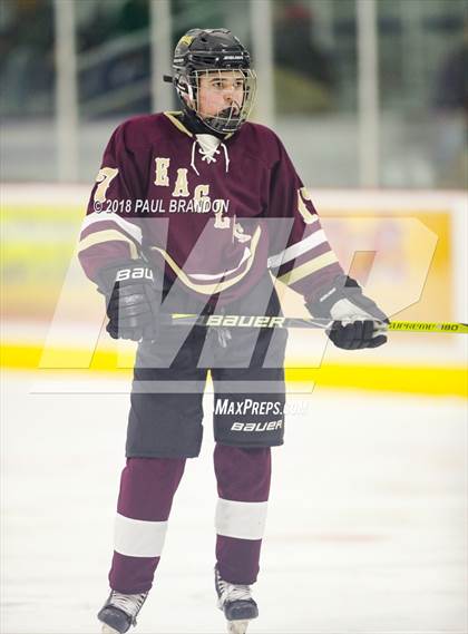 Thumbnail 2 in Eastern CT Eagles @ Redhawks photogallery.