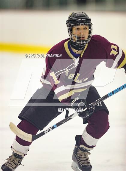 Thumbnail 2 in Eastern CT Eagles @ Redhawks photogallery.